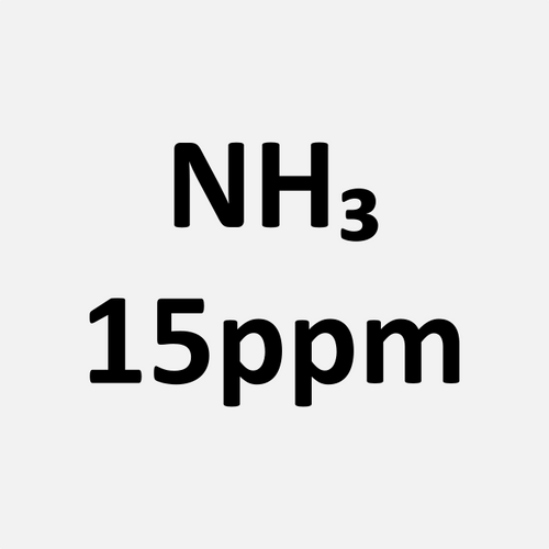 Ammonia 15 ppm bal Nitrogen