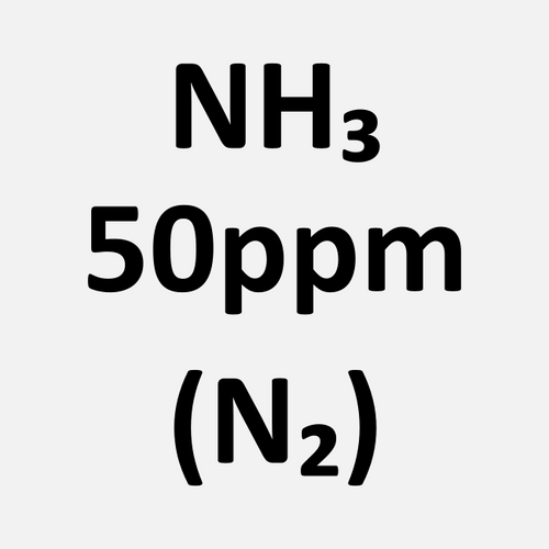 Ammonia 50 ppm balance Nitrogen