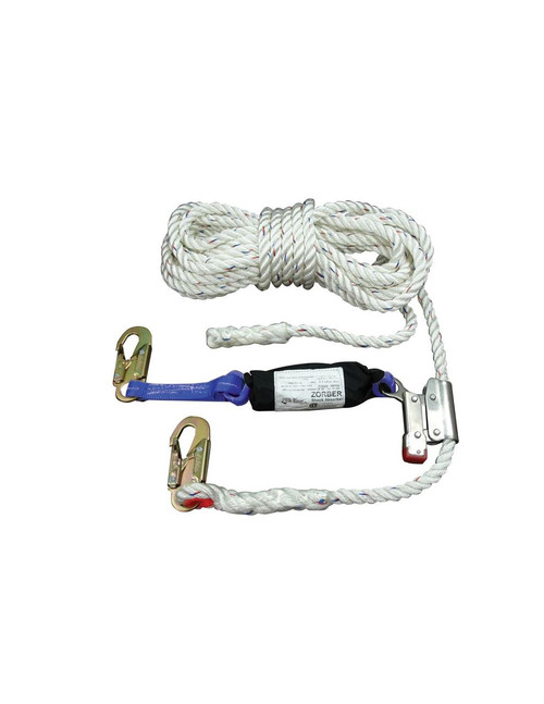 CP+ Lifeline 50' Attached Rope Grab 2' Web Zorber&reg;