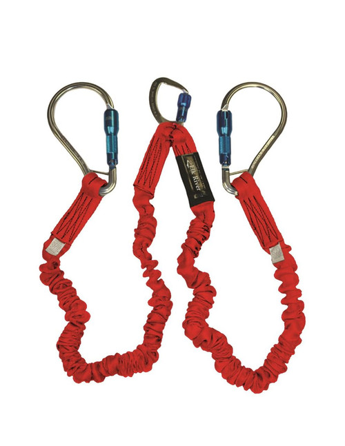 FLEX-NoPac&reg; EA Lanyard 6' TL AL Captive Eye Carabiner Lg AL Carabiner