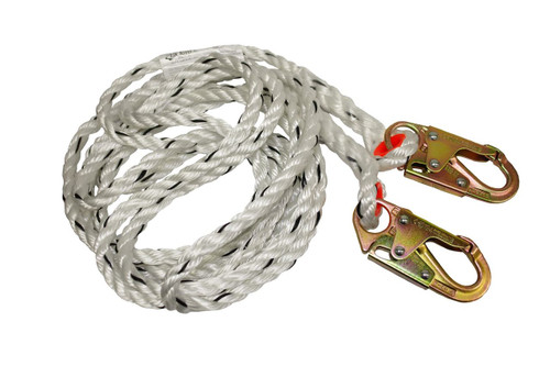 25 ft CP+ Lifeline w/ Z-Snap Hooks | 5/8 in Rope
