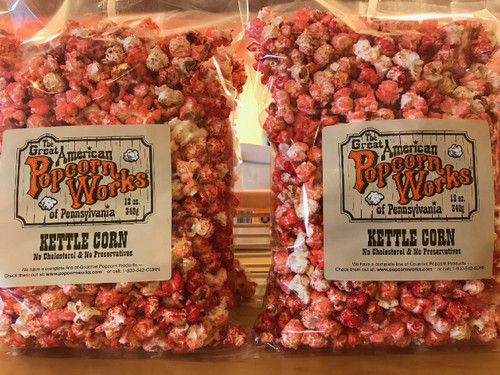 Red/ Pink Valentine's Kettle Corn - 12oz bag