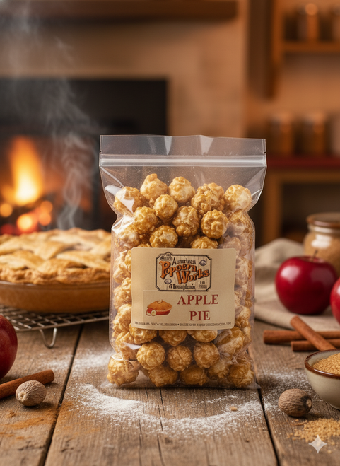 Apple Pie Caramel Popcorn