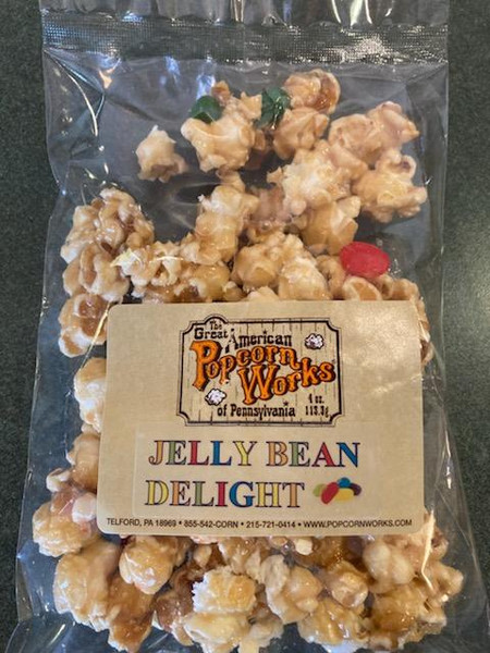 Jelly Bean Delight Caramel Popcorn- Easter in each bag!! Get enough to share.