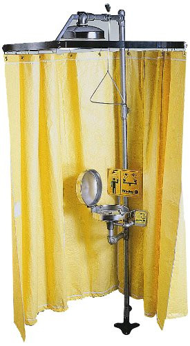 Emergency Shower Curtain