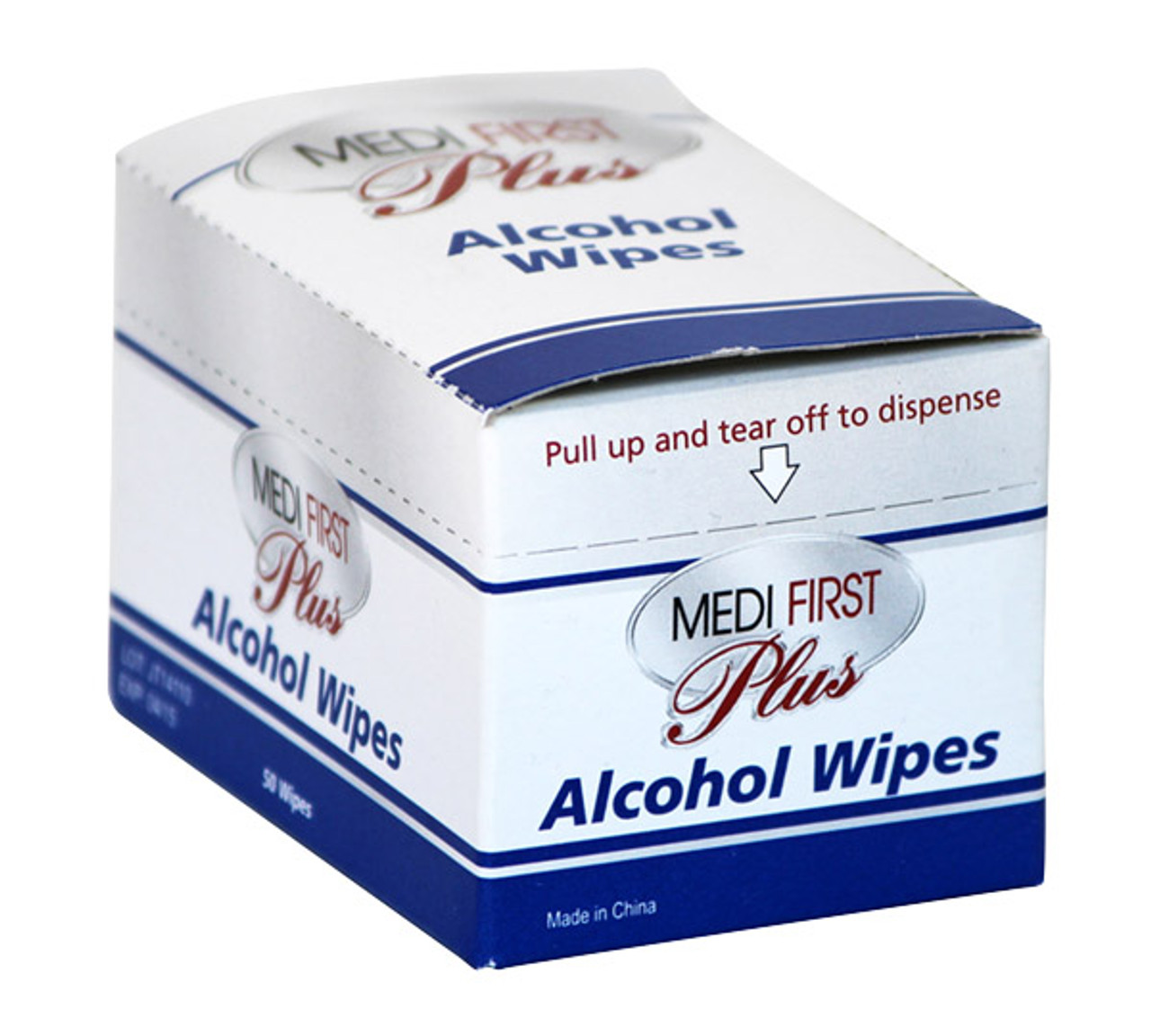 box of alcohol wipes