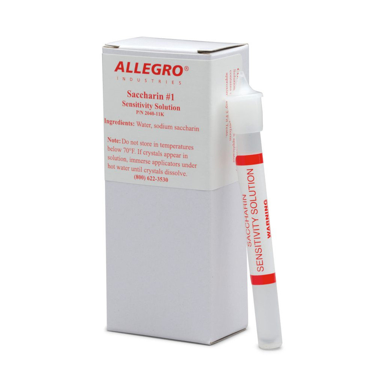 Allegro 204011K Rrespirator Fit Testing Kit Saccharin Sensitivity Solution