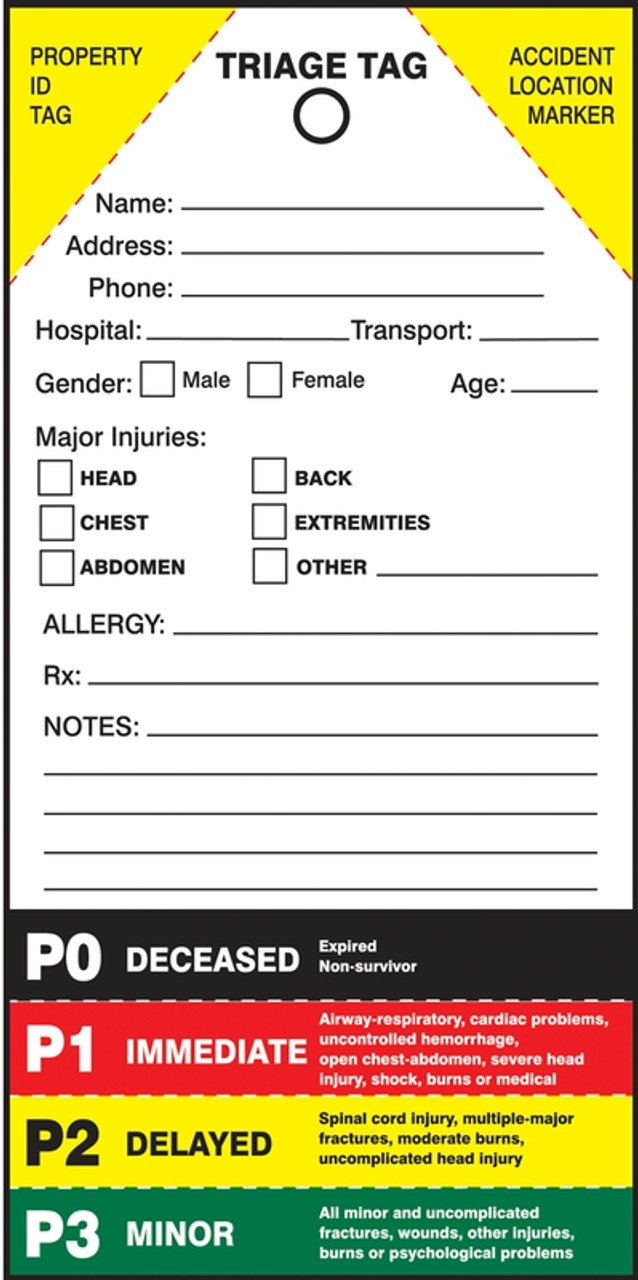 Triage Tag triage-tag