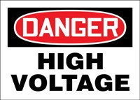 Danger High Voltage
