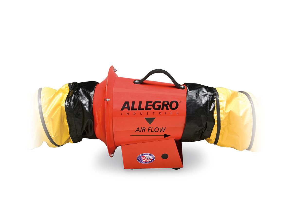 AC Axial Inline Booster Blower 8