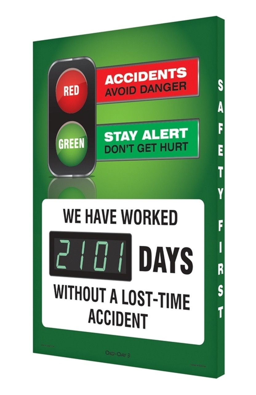 Digi Day 3 Electronic Safety Scoreboards Digi Day 3 Electronic Safety Scoreboards