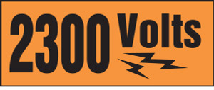 2300 Volts Voltage Markers 2300 Volts Voltage Markers