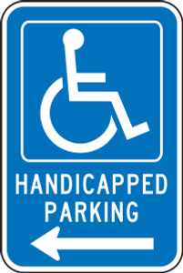 Handicapped Parking Sign Handicapped Parking Sign