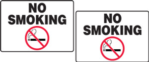No Smoking Tabletop Sign No Smoking Tabletop Sign