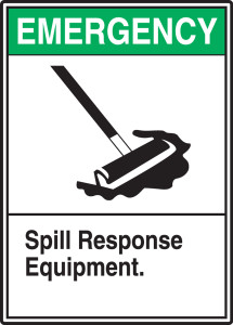Spill Response Equipment - Plastic - 14'' X 10'' Spill Response Equipment - Plastic - 14'' X 10''