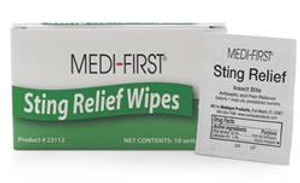Sting Relief Wipes (10/box) Sting Relief Wipes (10/box)
