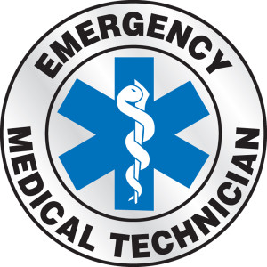 Emergency Medical Technician - Blue 2 1/4" Emergency Medical Technician - Blue 2 1/4"