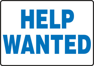 Help Wanted Sign