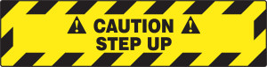 Caution Step Up Caution Step Up