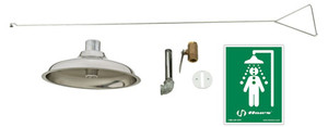 Haws 8163 Drench Emergency Shower- Concealed Ceiling Supply Drench Shower Haws 8163 Drench Emergency Shower- Concealed Ceiling Supply Drench Shower