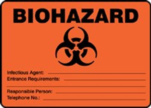 Biohazard Infectious Agent... Biohazard Infectious Agent...