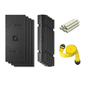 Park Sentry Column Protector - Kit- Black Park Sentry Column Protector - Kit- Black
