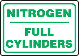 Nitrogen Full Cylinders - Aluma-Lite - 10'' X 14'' Nitrogen Full Cylinders - Aluma-Lite - 10'' X 14''