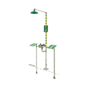 Emergency Shower- Emergency Eyewash Combo Freeze Proof Emergency Shower- Emergency Eyewash Combo Freeze Proof
