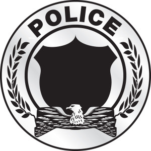 Police Helmet Sticker- Reflective Police Helmet Sticker- Reflective