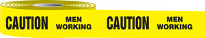 Caution Men Working Barricade Tape Caution Men Working Barricade Tape