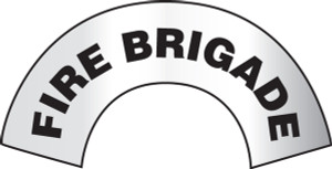 Fire Brigade- Emergency Response Helmet Sticker Fire Brigade- Emergency Response Helmet Sticker