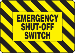 Emergency Shut Off Switch Emergency Shut Off Switch