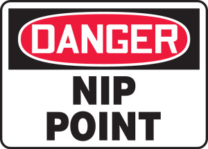 Danger - Nip Point Danger - Nip Point