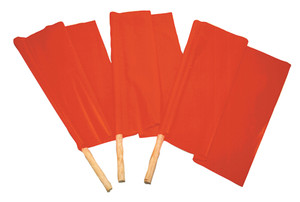 Warning Flag- 24x24 Flag Size- 36" Dowel Warning Flag- 24x24 Flag Size- 36" Dowel