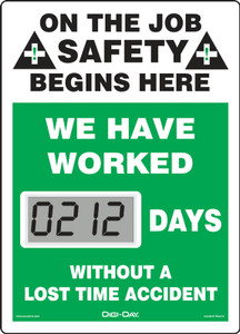 SCL212 Mini Digi Day Safety Scoreboard SCL212 Mini Digi Day Safety Scoreboard