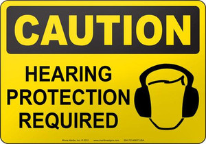 Wear Hearing Protection - .040 Aluminum - 6'' Wear Hearing Protection - .040 Aluminum - 6''