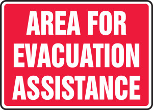 Area For Evacuation Assistance 1 Area For Evacuation Assistance 1