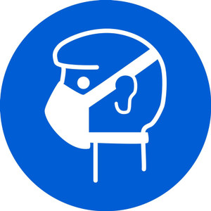 Wear Mask - Plastic - 6''