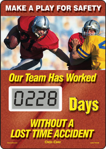 SCL228 Football Safety Scoreboard SCL228 Football Safety Scoreboard