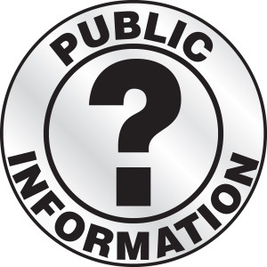 Public Information Reflective Emergency Response Helmet Sticker Public Information Reflective Emergency Response Helmet Sticker