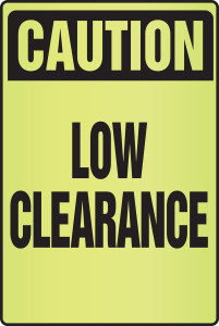 Caution Low Clearance Caution Low Clearance