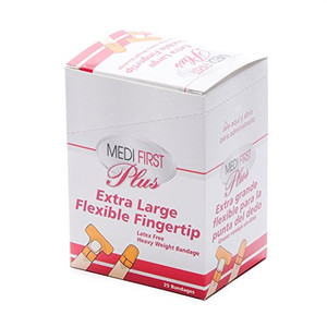 finger tip bandages are made of heavy weight fabric that will hold up to your work day. finger tip bandages are made of heavy weight fabric that will hold up to your work day.