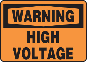 Warning - High Voltage Warning - High Voltage