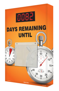 Countdown Scoreboard Digi Day- orange stopwatch Countdown Scoreboard Digi Day- orange stopwatch