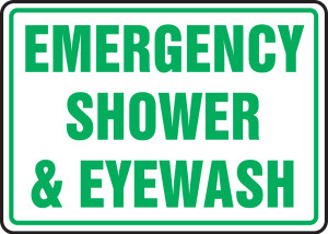 Emergency Shower & Eyewash - Accu-Shield - 7'' X 10'' Emergency Shower & Eyewash - Accu-Shield - 7'' X 10''