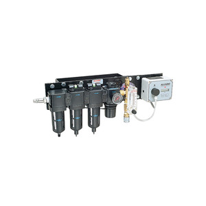 Wall Air Filtration Panel- 2 Worker w/ AC/DC CO Monitor Wall Air Filtration Panel- 2 Worker w/ AC/DC CO Monitor