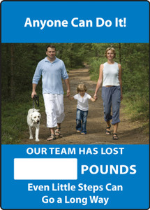 Write A Day Pounds Lost Scoreboard- Plastic Write A Day Pounds Lost Scoreboard- Plastic