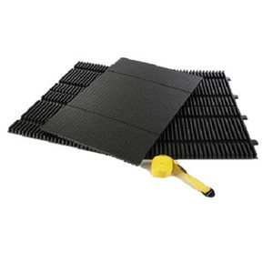 Park Sentry Column Protector Kit- Round - Black - Includes Reflective Locking Straps Park Sentry Column Protector Kit- Round - Black - Includes Reflective Locking Straps