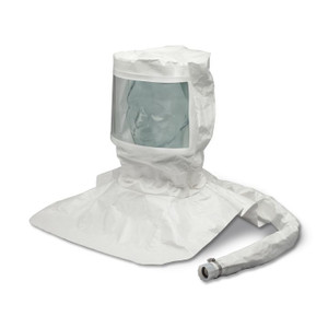 Allegro 9911-CS Maintenance Free Saran Hood CF SAR Assembly w/ Susp. & Personal Air Cooler w/ Hansen Fitting Allegro 9911-CS Maintenance Free Saran Hood CF SAR Assembly w/ Susp. & Personal Air Cooler w/ Hansen Fitting