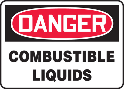 Danger - Combustible Liquids